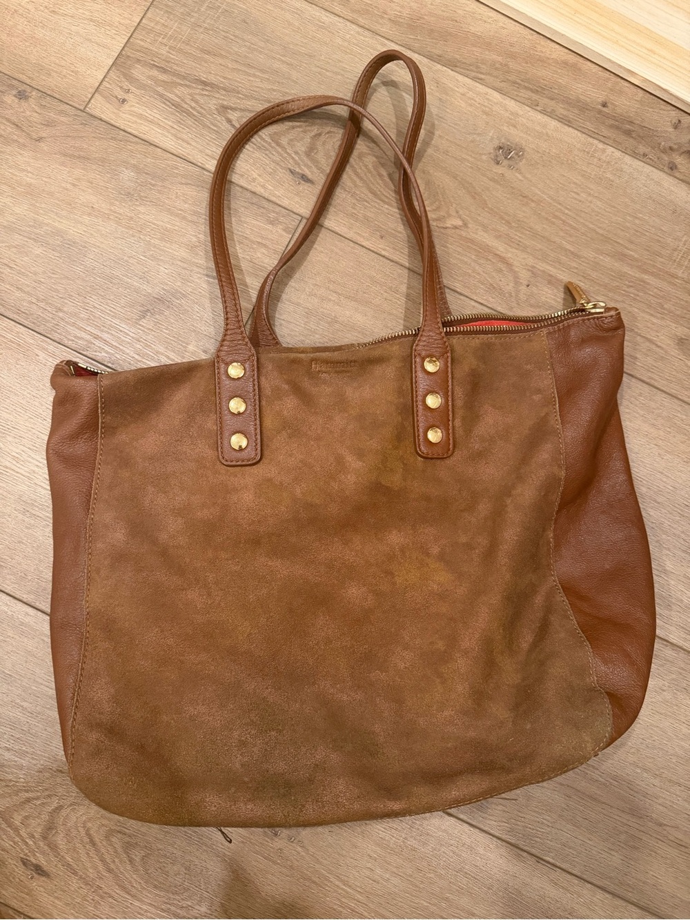 Hammitt Brown Leather Tote Bag - Women's Shoulder Bag